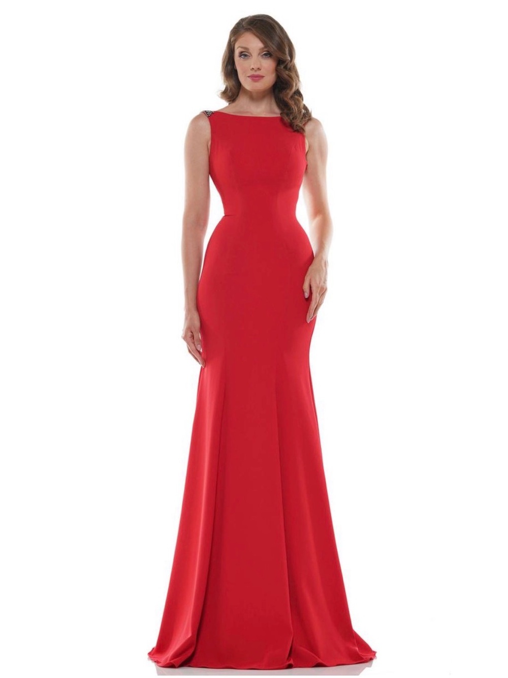 Marsoni by Colors Red Mermaid Gown Size 2 NWT Formal Prom Wedding Bridesmaid